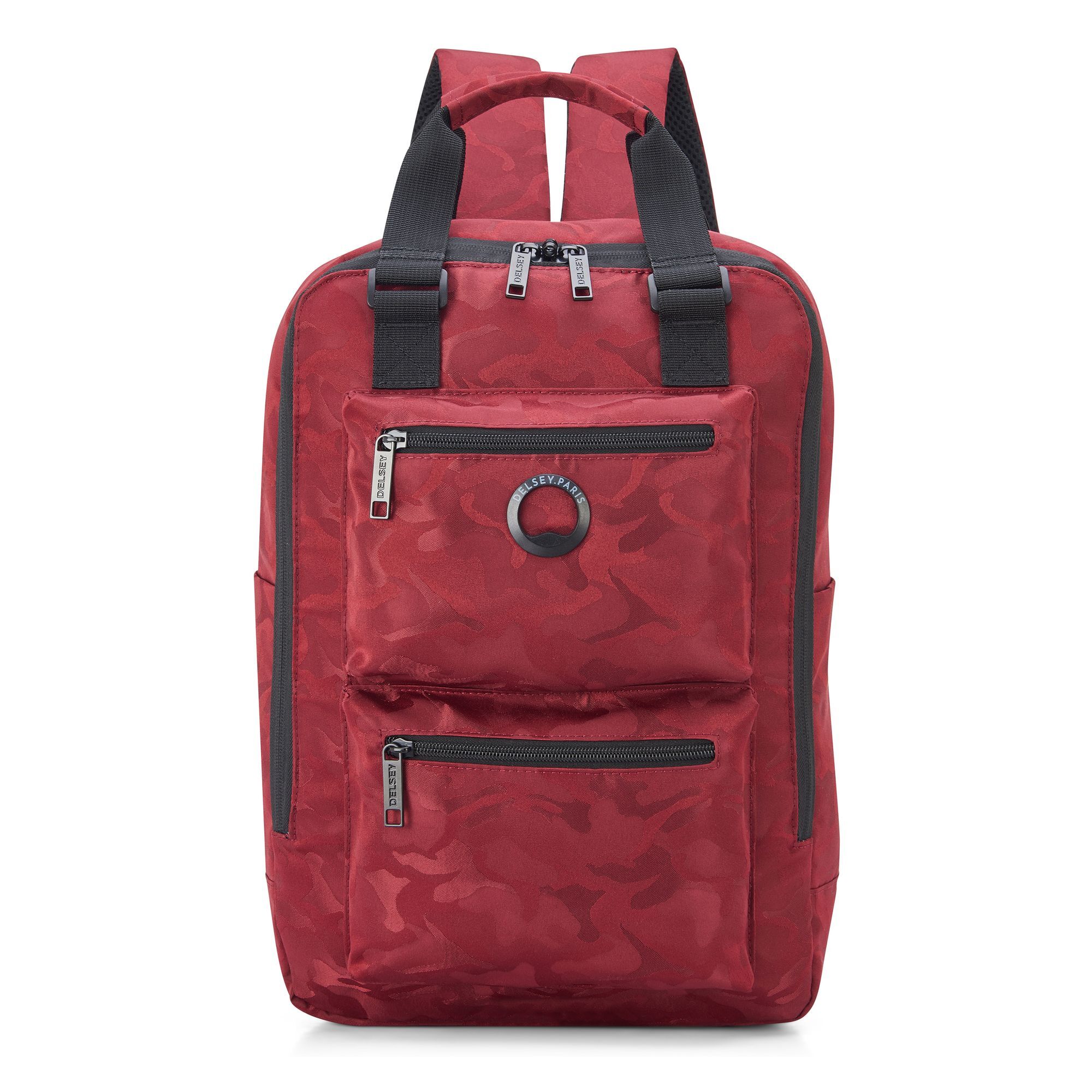 Рюкзак Delsey Citypak 42 cm Laptopfach, цвет rouge camouflage