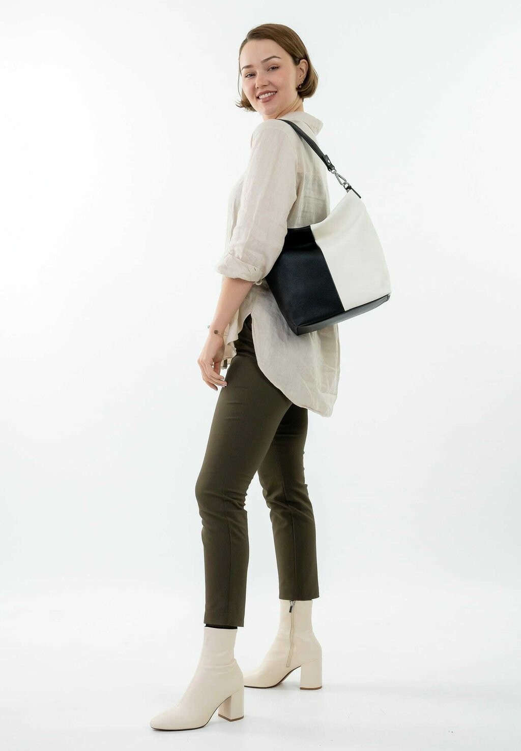 

Сумка Emily & Noah, цвет black beige