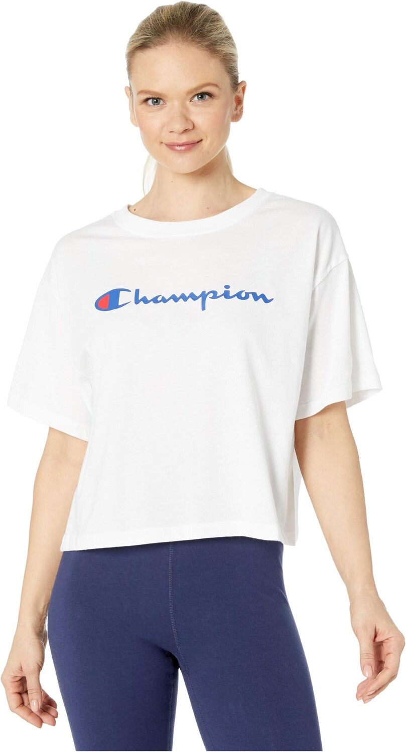 

Укороченная футболка Champion, белый