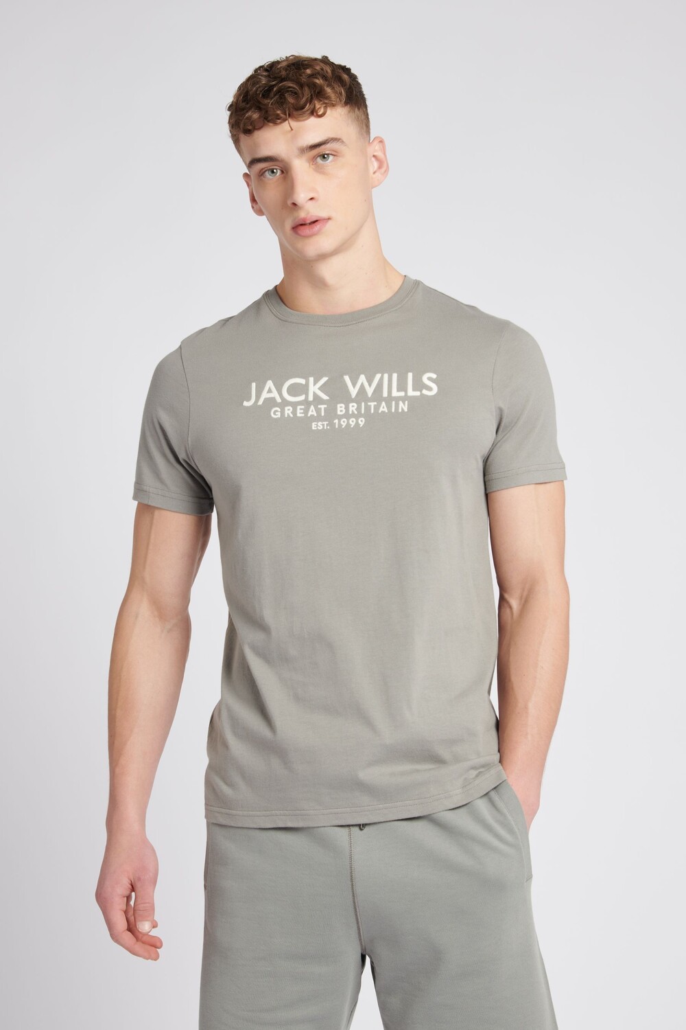

Серая футболка Carnaby Jack Wills, серый