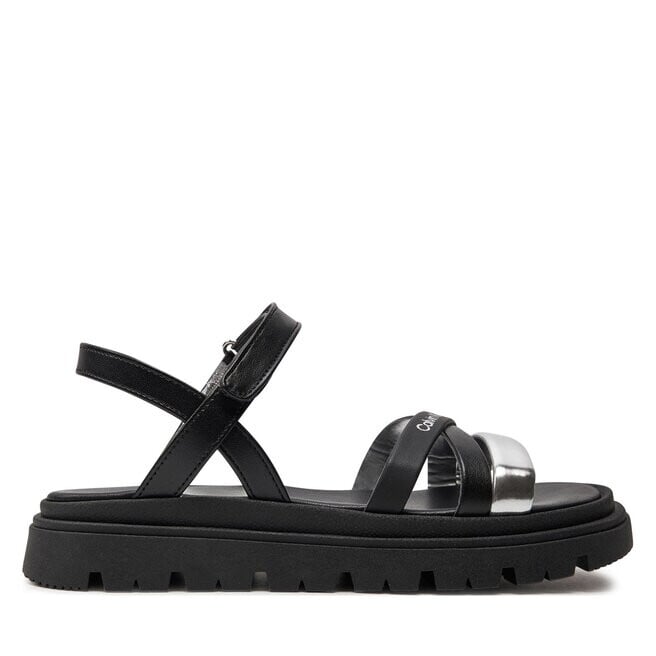 

Сандалии Calvin Klein Jeans V4A2-80834-0371 S Black/Silver X506, черный
