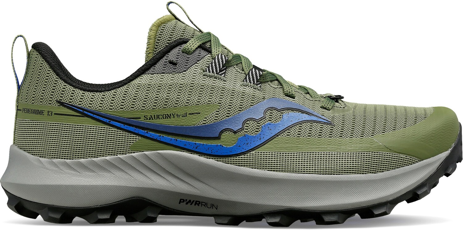 

Кроссовки для бега по пересеченной местности Peregrine 13 — мужские Saucony, зеленый