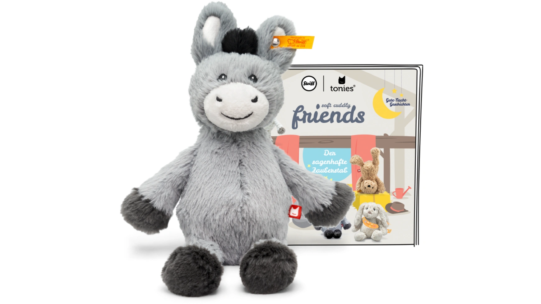 

Аудиофигурка для toniebox: steiff soft cuddly friends со звуком: dinkie donkey Tonies