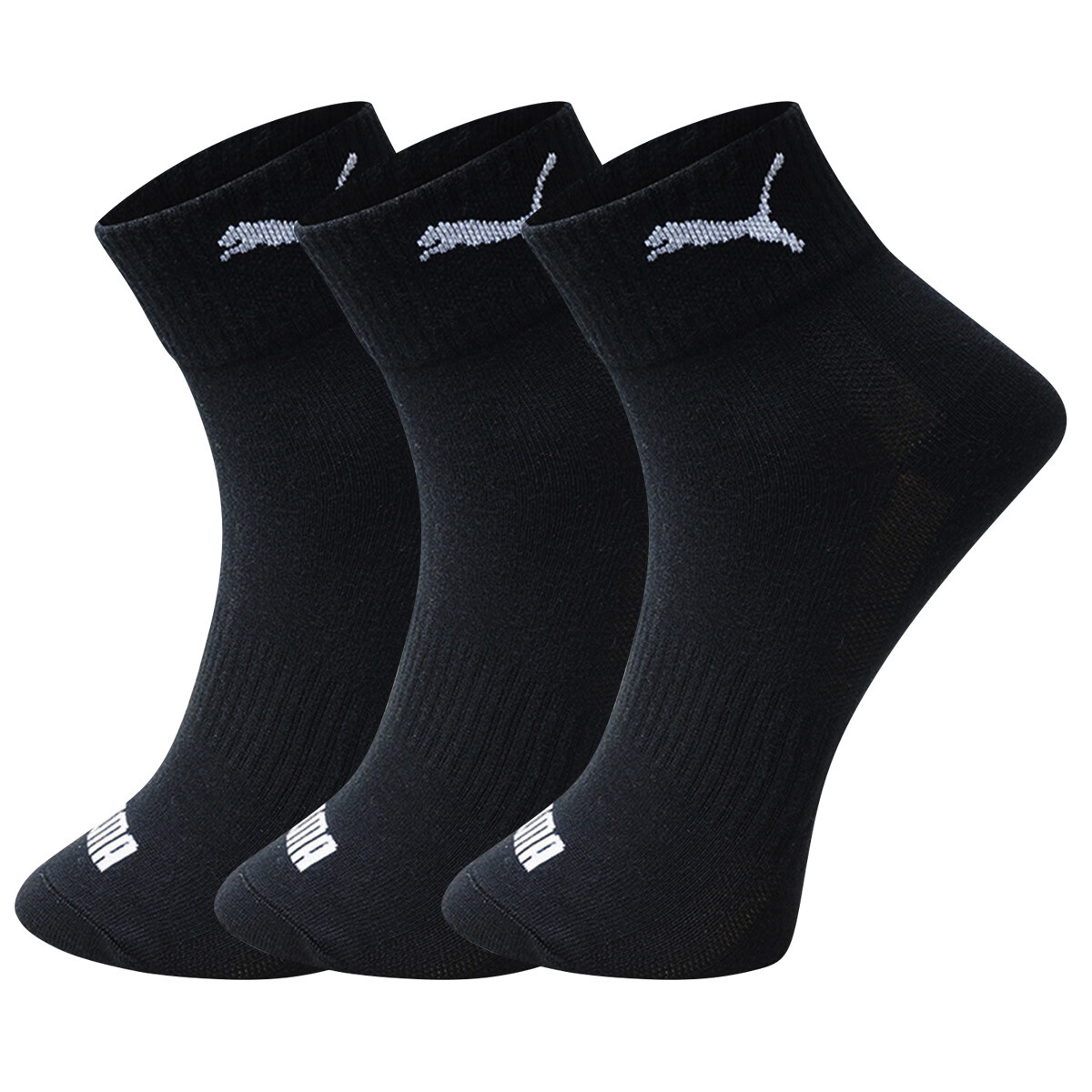 

Носки унисекс Puma, цвет 3 Pack (Black)