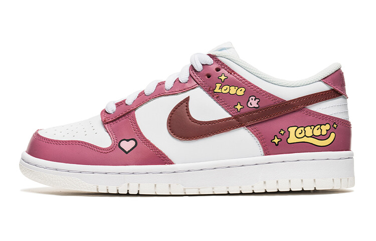 

Кроссовки для скейтбординга Dunk женские, низкие, розовые Nike, Розовый, Кроссовки для скейтбординга Dunk женские, низкие, розовые Nike