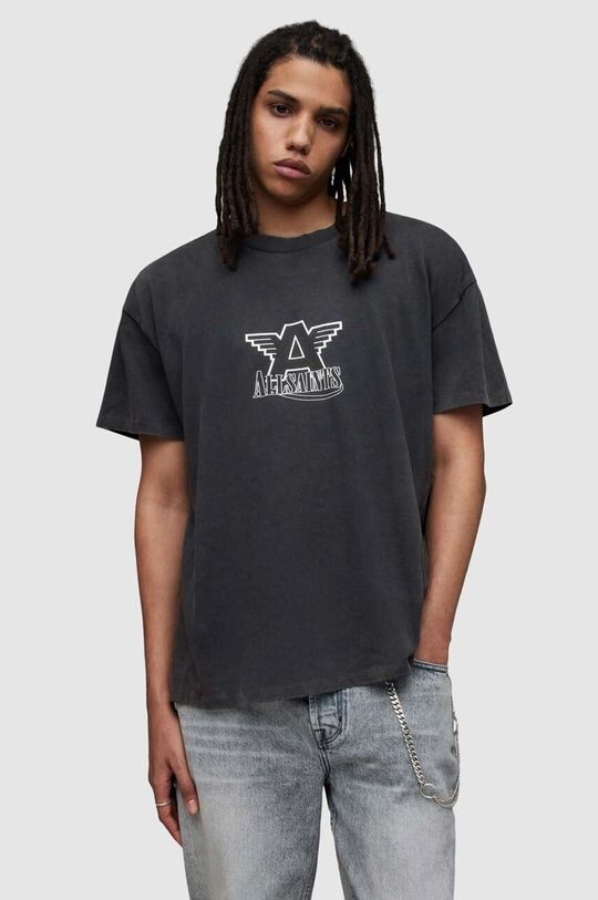 

Футболка MG018Z MATCH SS CREW AllSaints, черный