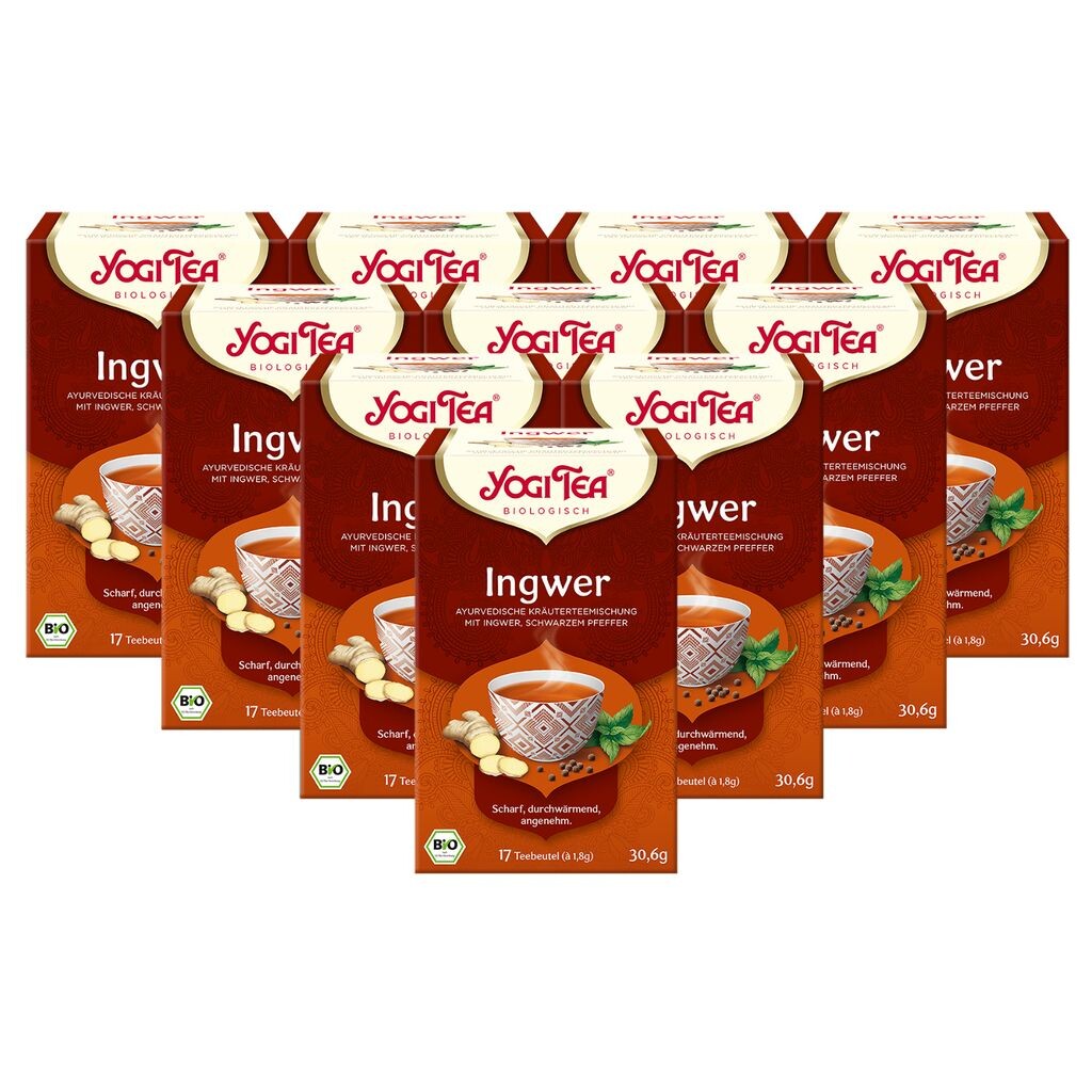 

10 xYOGI ЧАЯ Имбирь | 10 х 30,6 г Fruteg Gmbh