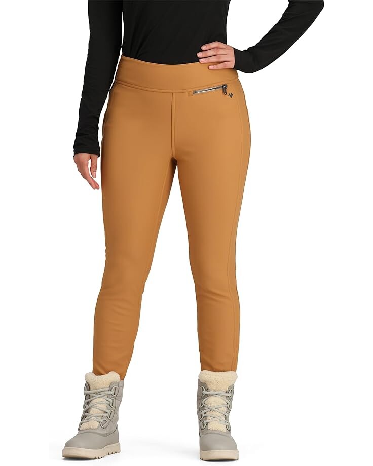 

Брюки Obermeyer Jinks ITB Softshell Pants, цвет Brown Sugar