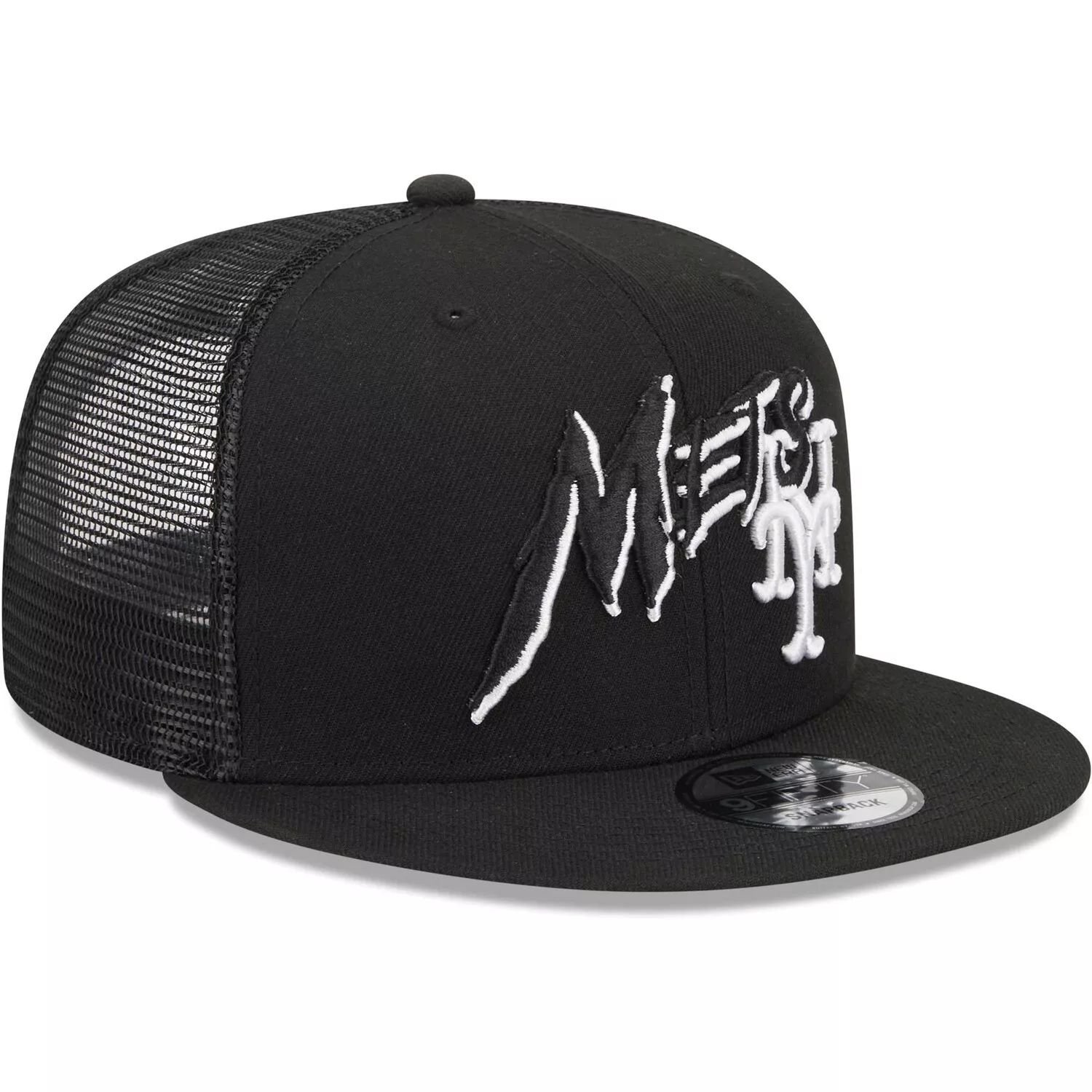 

Мужская черная кепка New Era New York Mets Street Trucker 9FIFTY Snapback