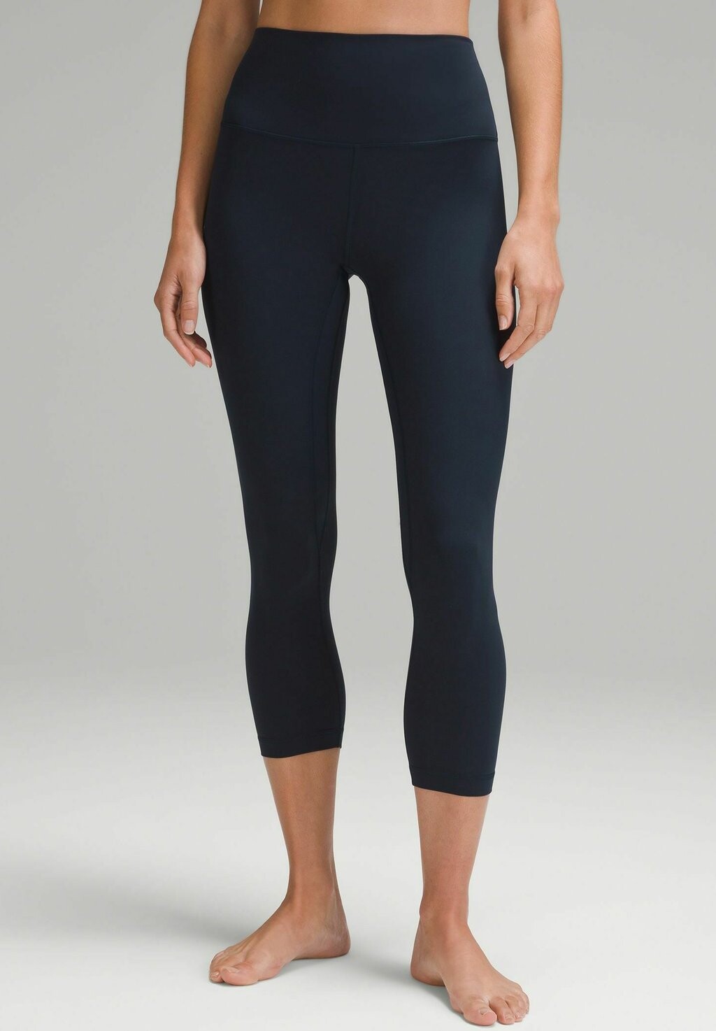 

Тайтсы ALIGN HIGH-RISE CROP 58см lululemon, цвет true navy