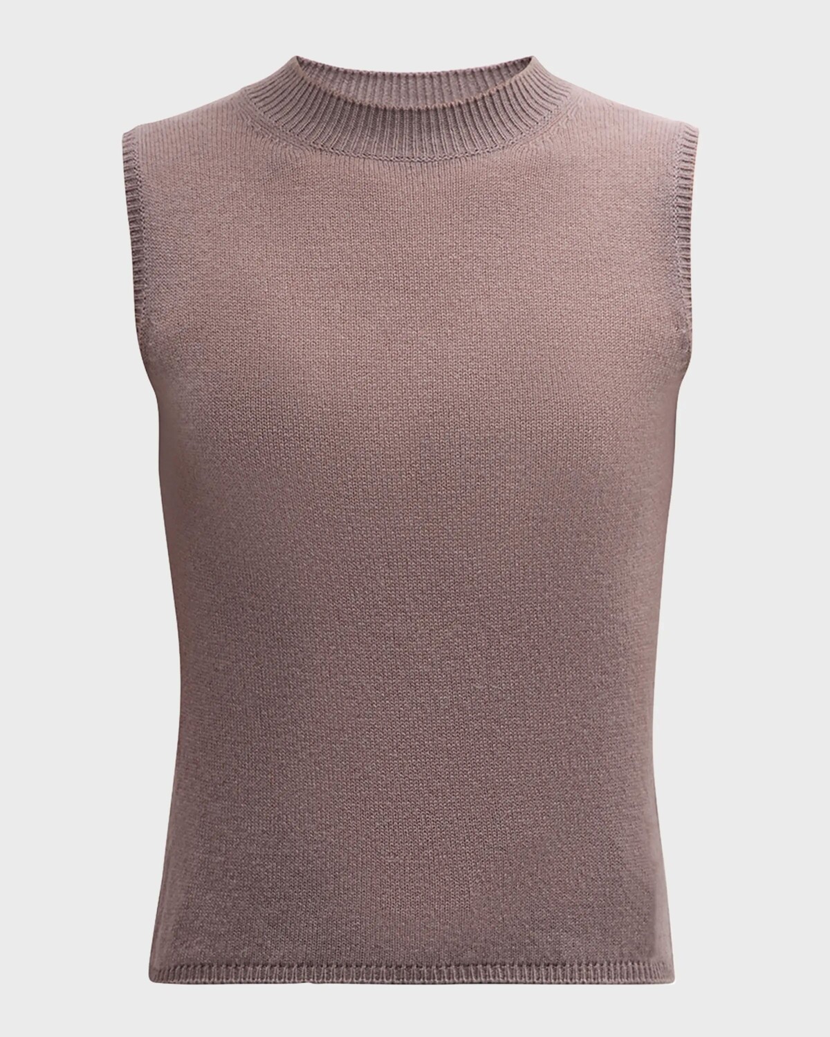 

Кашемировая трикотажная майка с круглым вырезом Eleventy, цвет Mauve