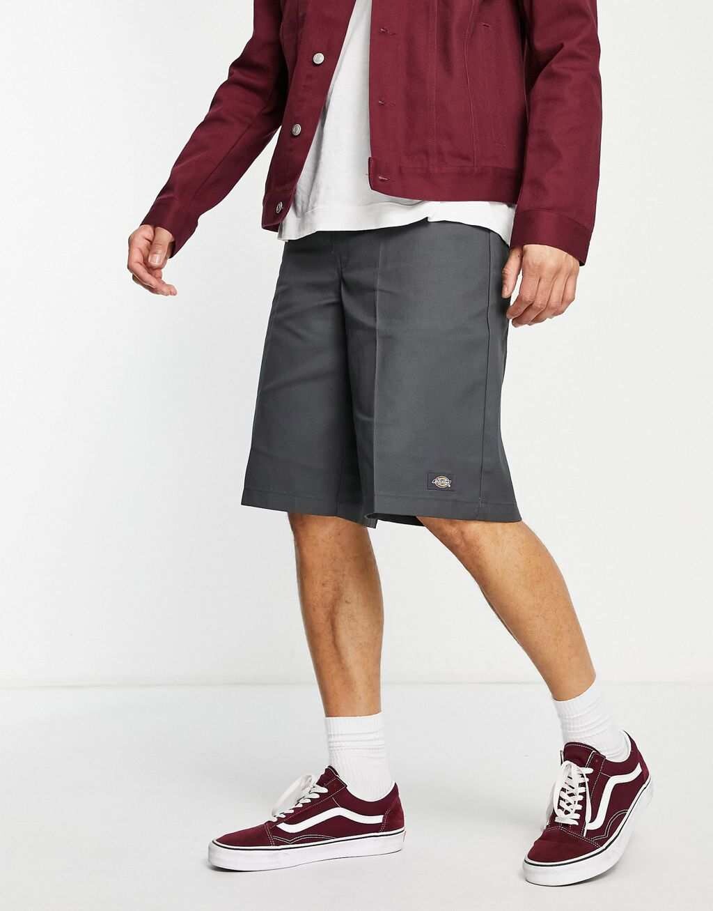 

Серые шорты прямого кроя диаметром 13 дюймов Dickies