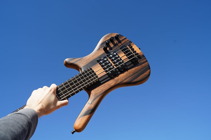 Басс гитара Warwick Masterbuilt Corvette $$ Neck Through LTD 2023 markbass gv5 gloxy val mp 5 струнная электрическая бас гитара черная