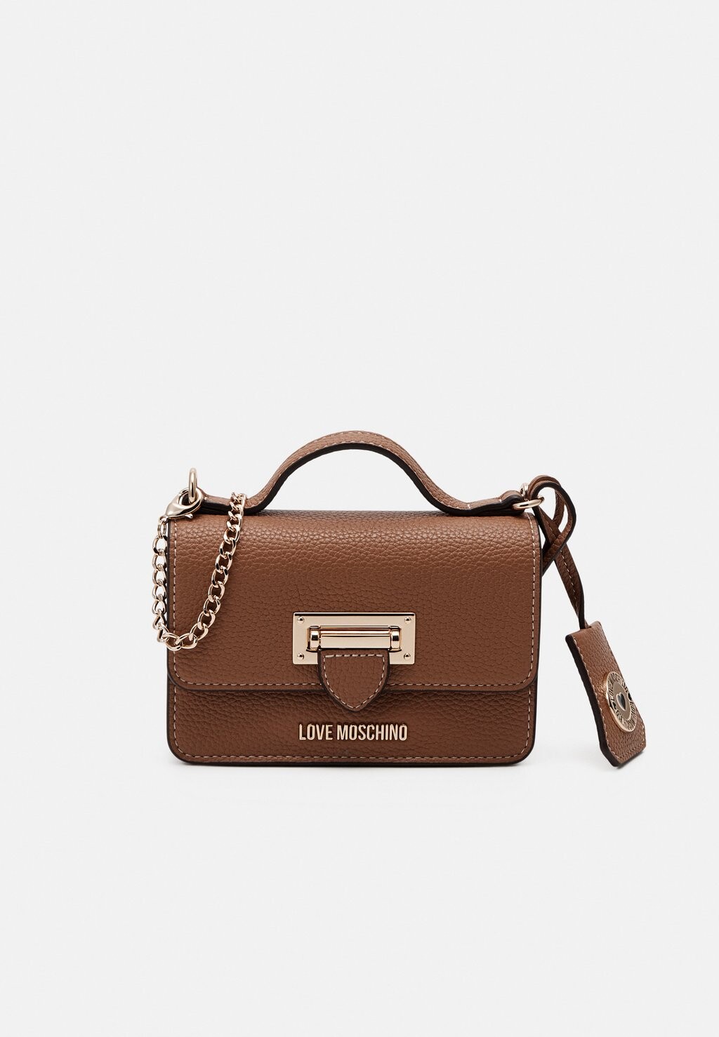 

Сумка через плечо Click Love Moschino, цвет cammello