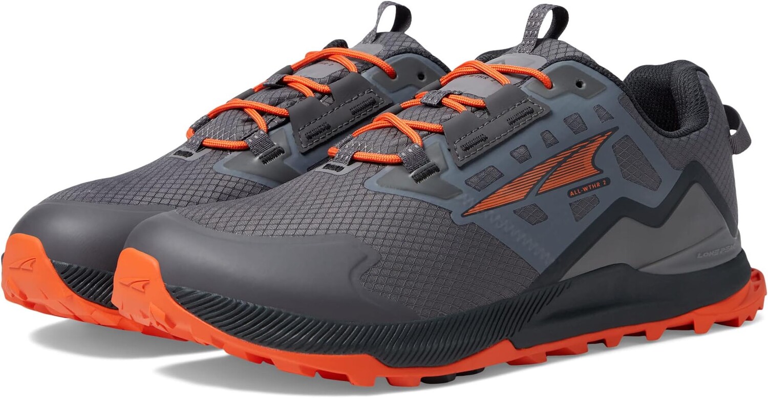 

Походная обувь Lone Peak All-Wthr Low 2 Altra, цвет Gray/Orange