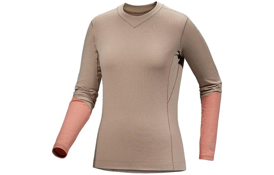 

Футболка женская Arcteryx, серый / бежевый