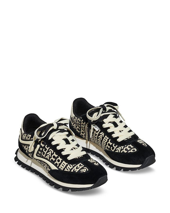 

Женские кроссовки MARC JACOBS The Monogram Jogger с принтом MARC JACOBS
