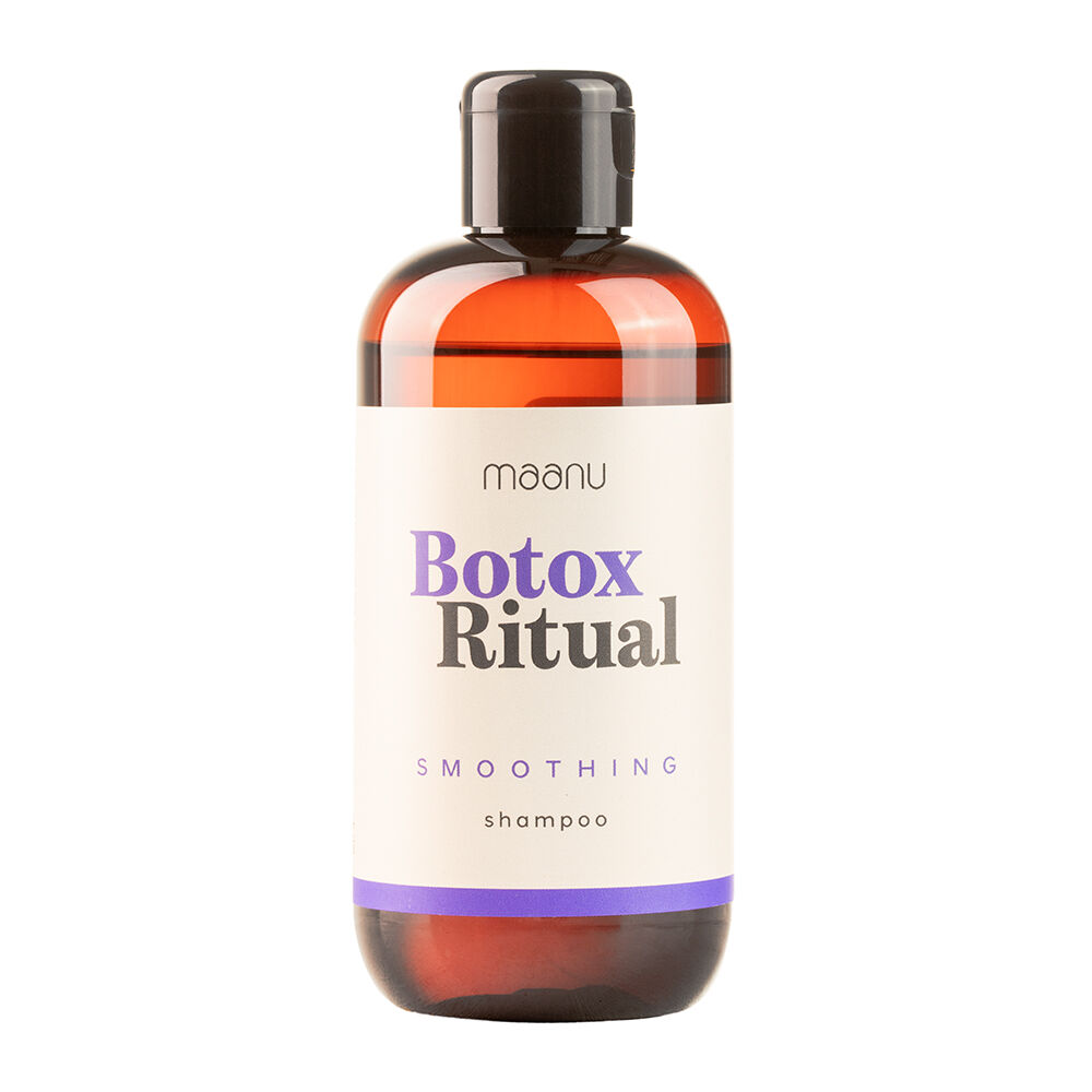 цена Разглаживающий шампунь для волос Maanu Botox Ritual, 250 мл