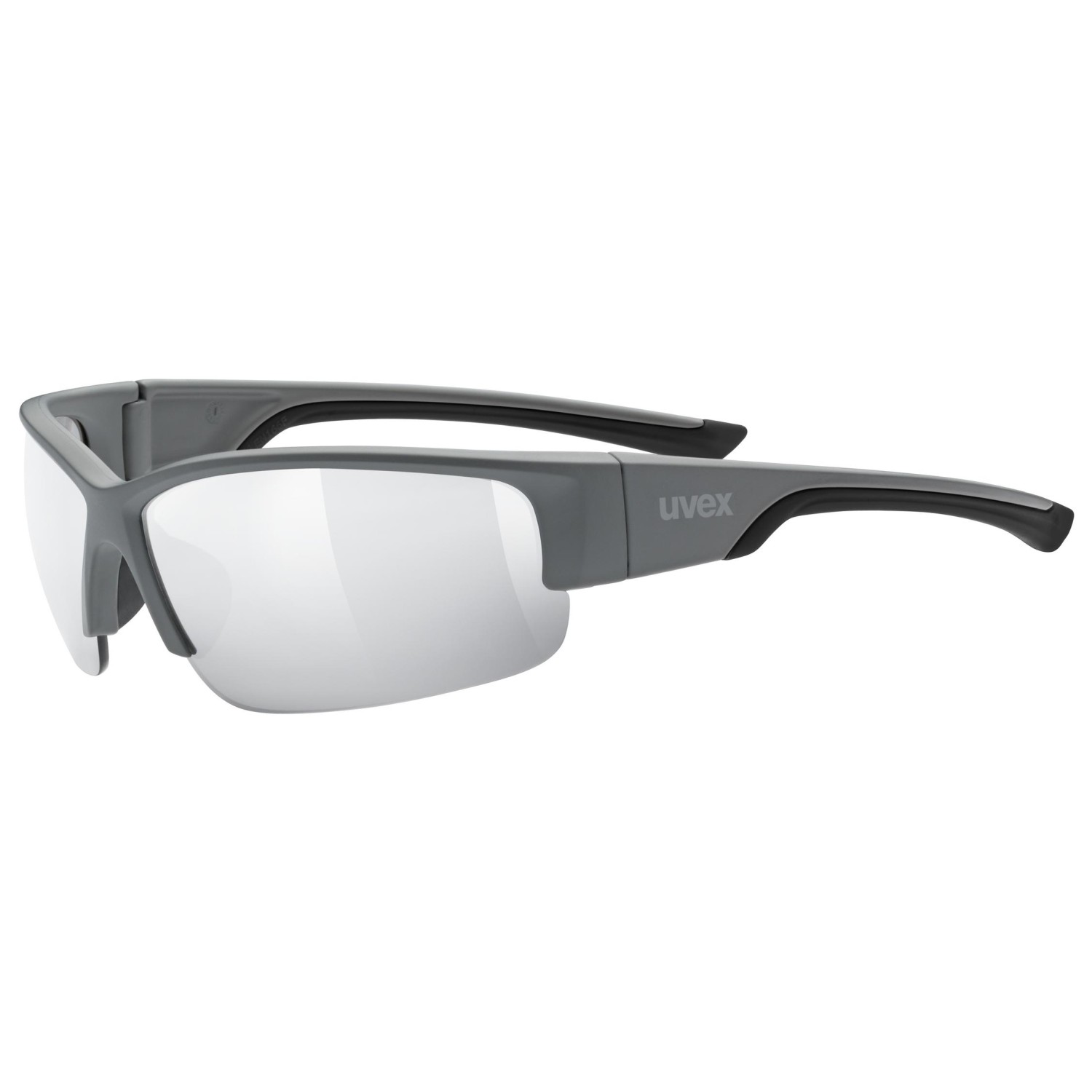 цена Солнцезащитные очки Uvex Sportstyle 215 Litemirror Silver S3, цвет Grey Mat