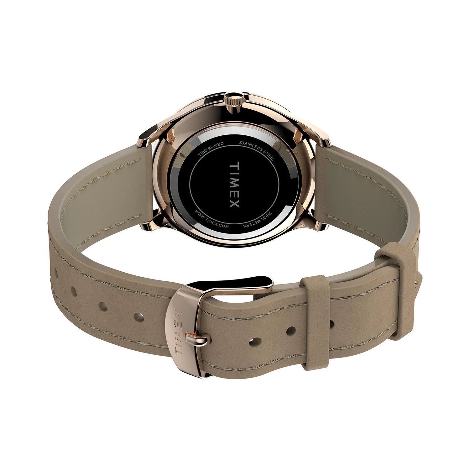 

Женские современные кожаные часы Easy Reader - TW2T72400JT Timex