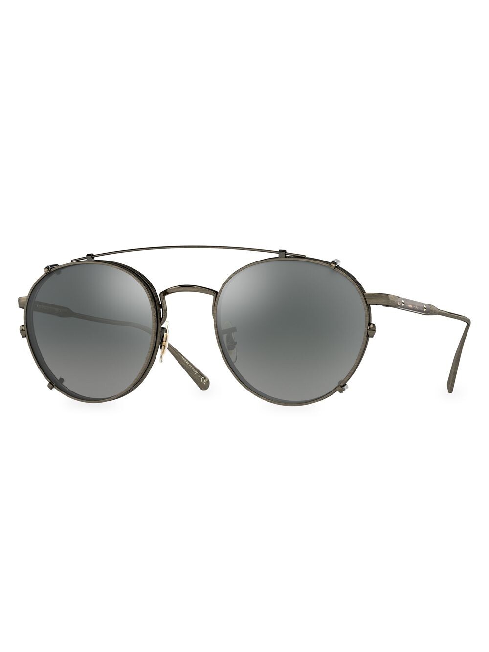 

Солнцезащитные очки Artemio 48MM Pantos Brunello Cucinelli & Oliver Peoples, золотой
