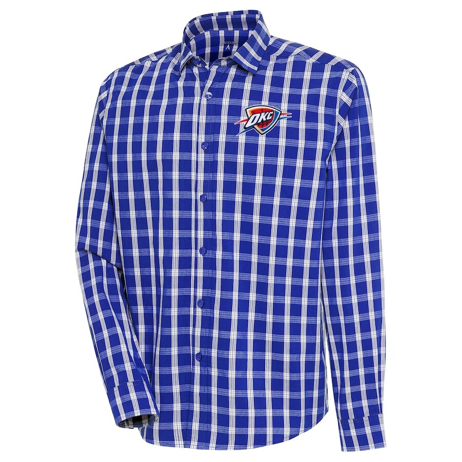 

Рубашка Antigua Oklahoma City Thunder, роял