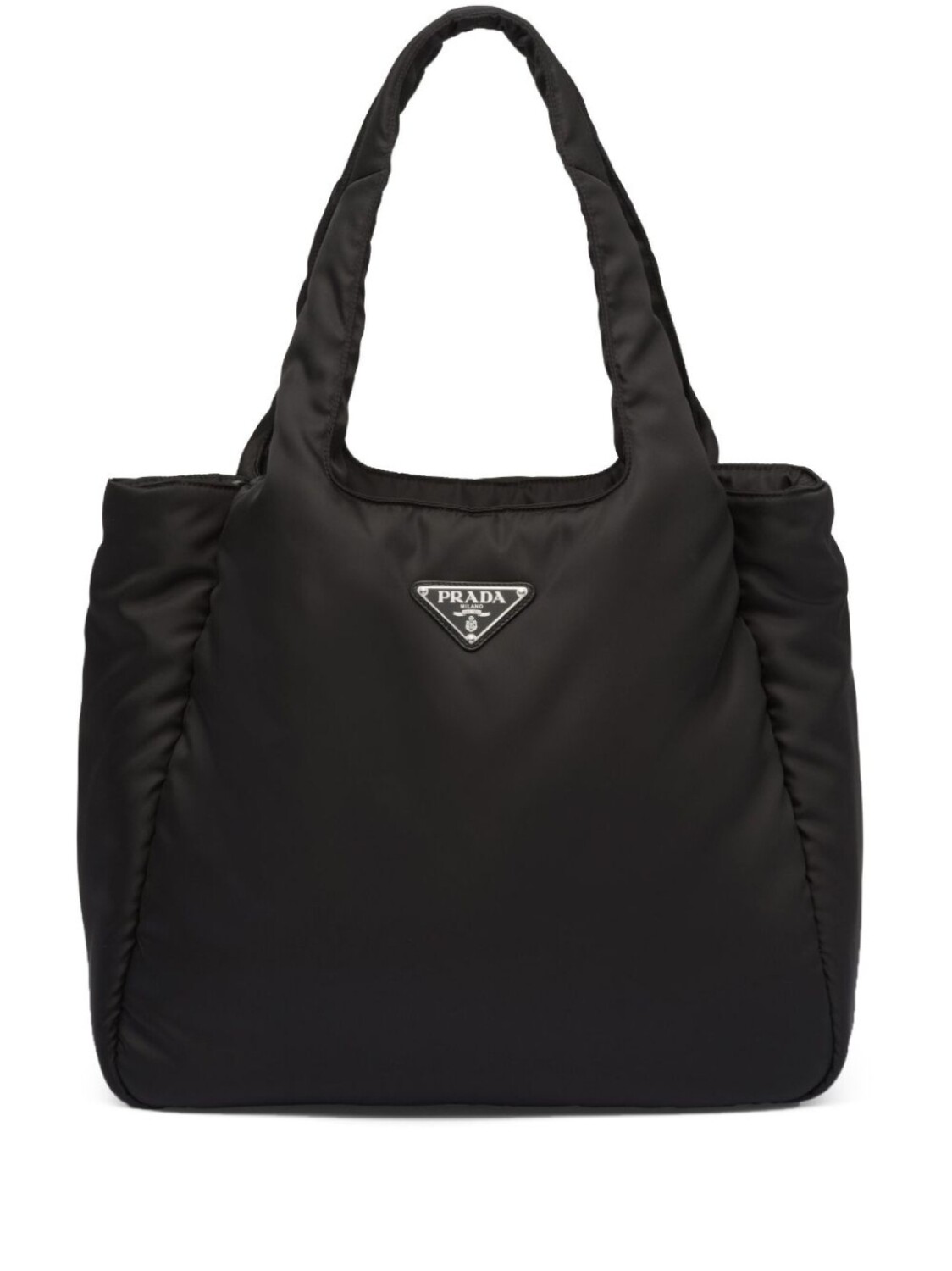 

Prada большая дутая сумка-тоут, синий