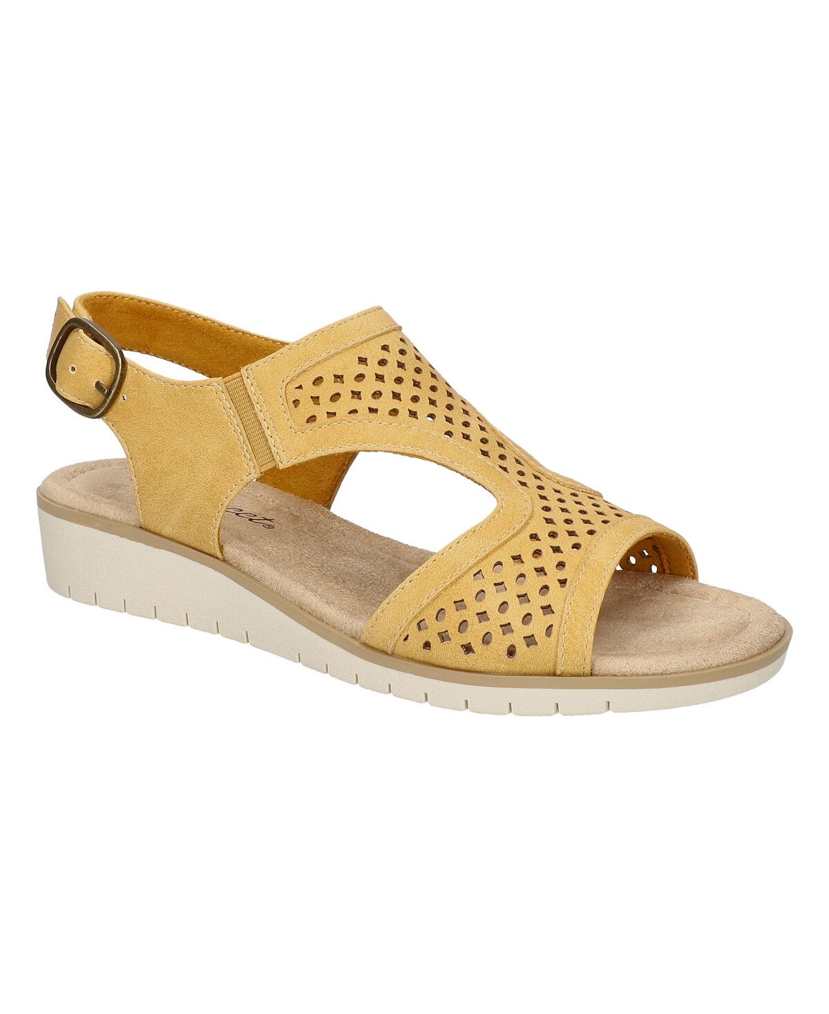 

Женские босоножки Alba Comfort на танкетке Easy Street, желтый