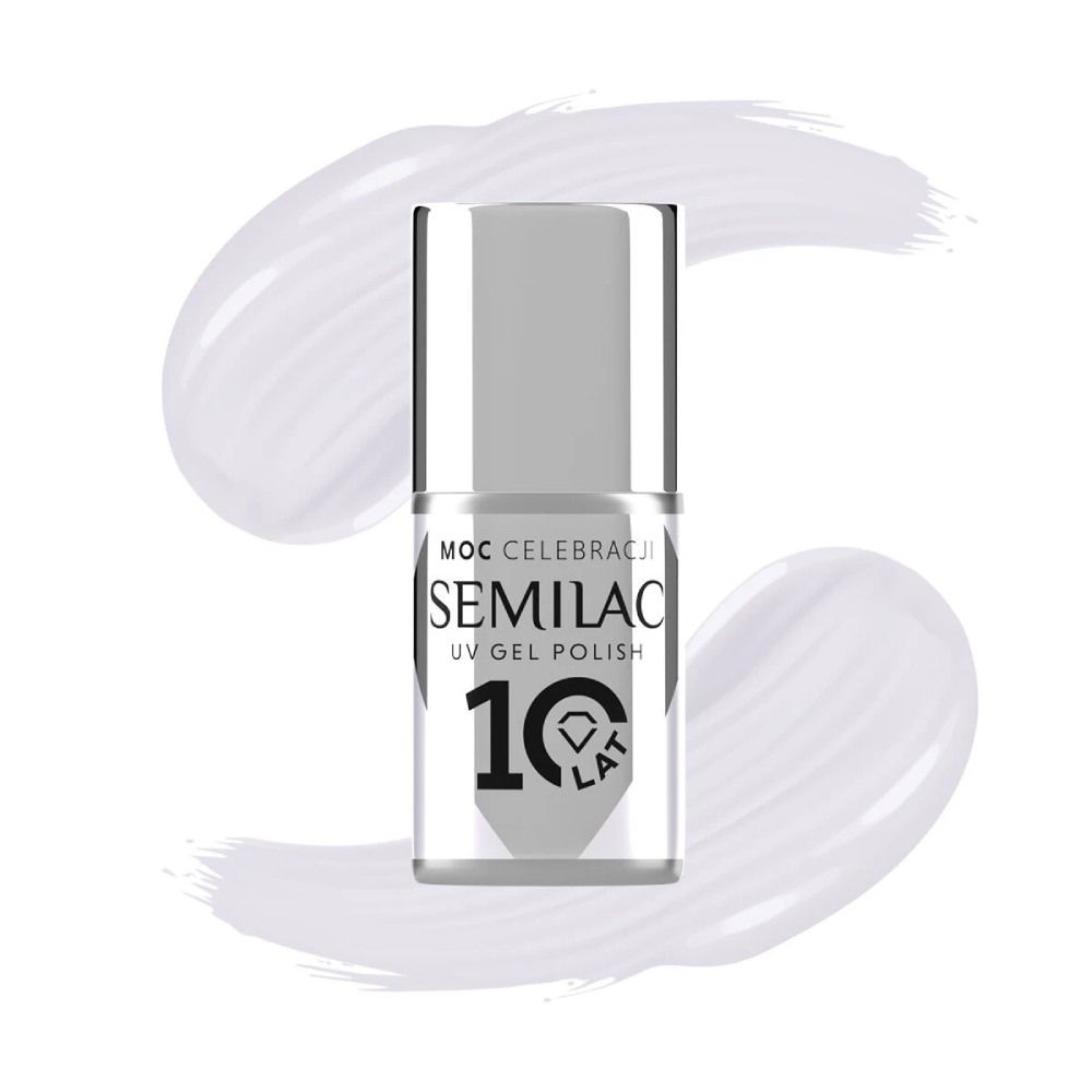 Гибридный лак для ногтей Semilac Limited Edition, 384 Lavender Flowers