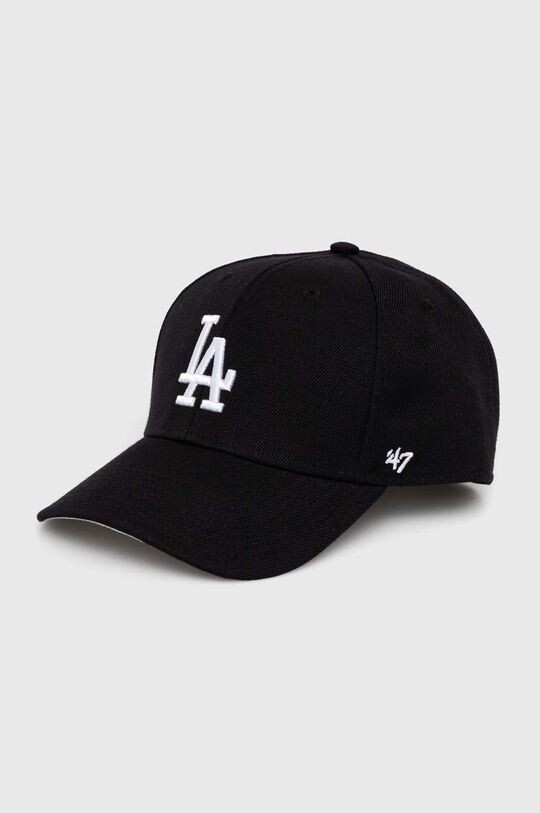 

Бейсболка Los Angeles Dodgers из смесовой шерсти 47 brand, черный