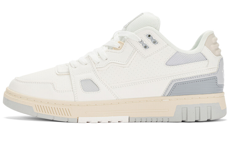 

Кроссовки Kappa Skateboarding Shoes Unisex Low-top White/Gray, белый/серый