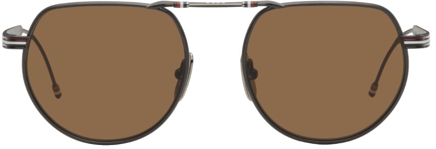 

Черные солнцезащитные очки TB918 Thom Browne