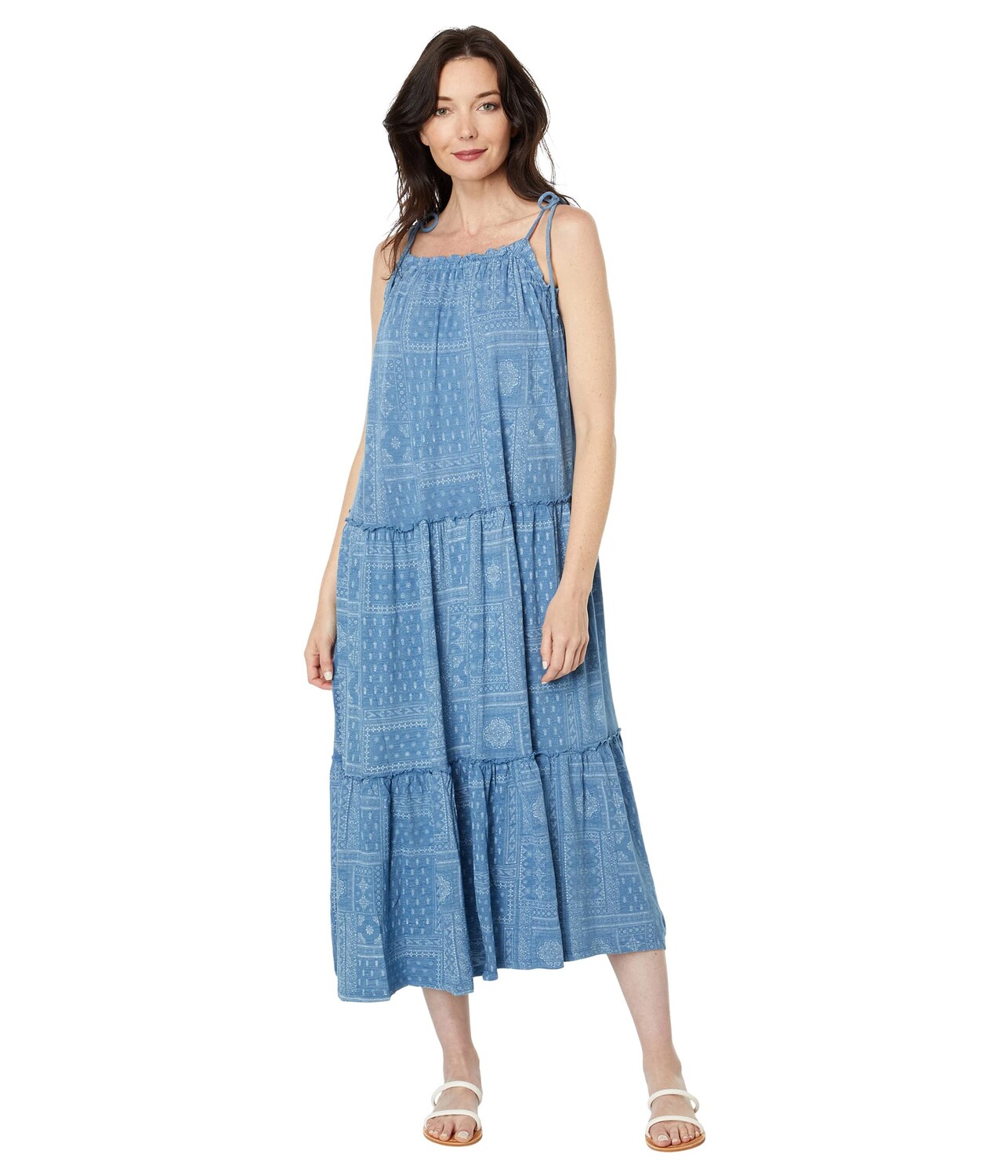 

Платье Lucky Brand, Tiered Cami Maxi Dress