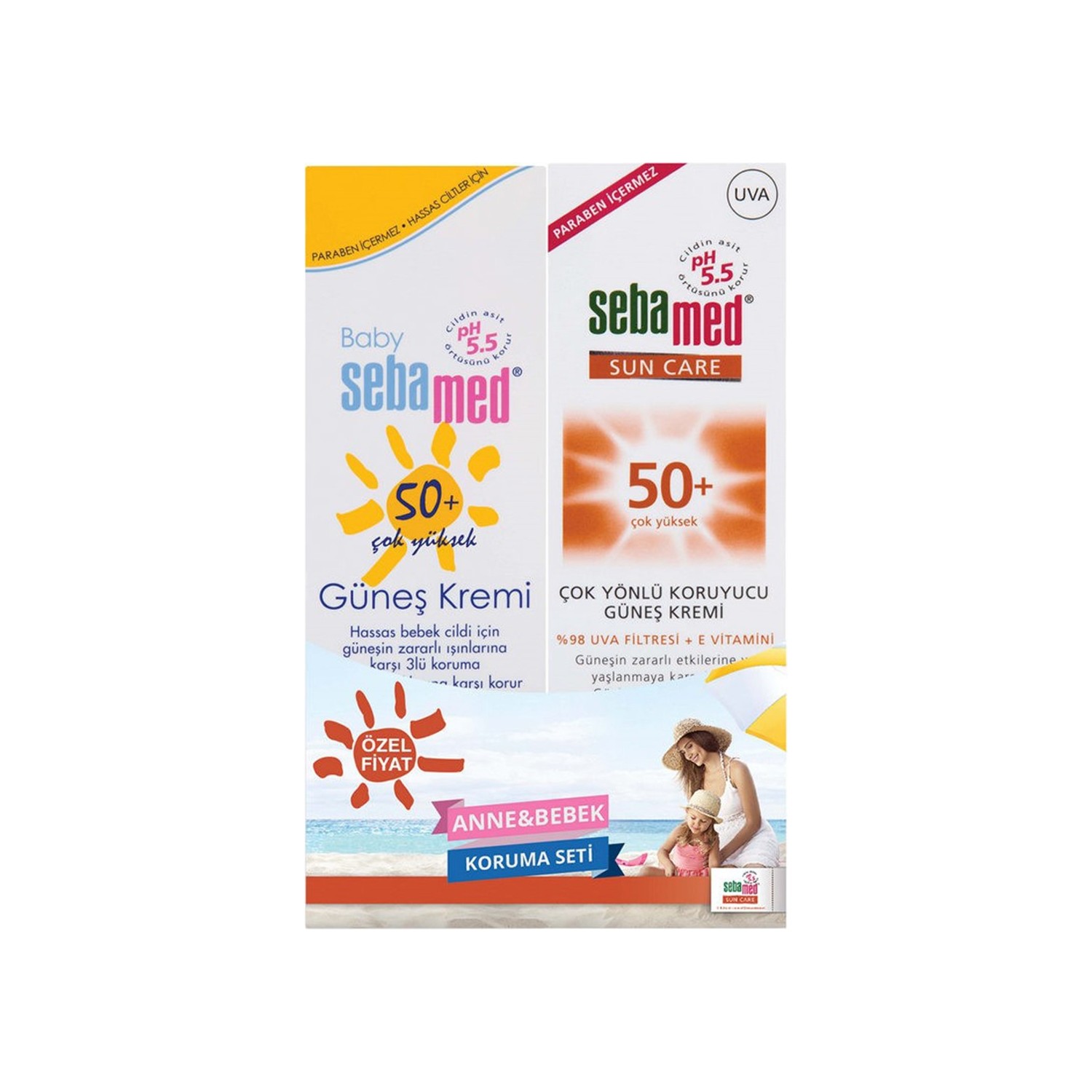 цена Солнцезащитный крем детский Sebamed Mother, 75 мл