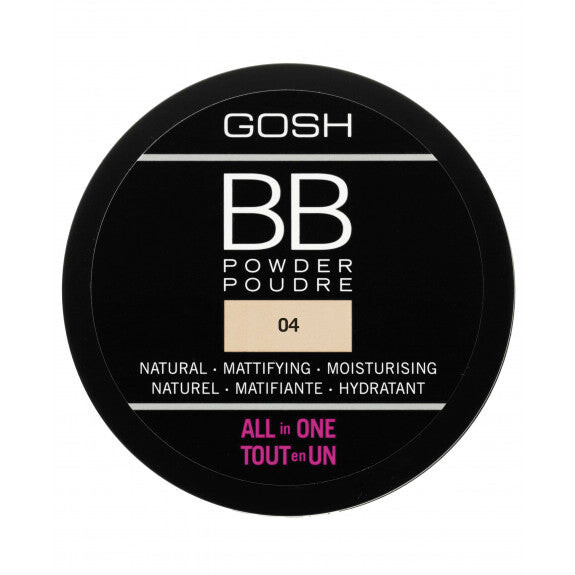 

Gosh Прессованная пудра для лица BB Powder 04 Beige 6,5г