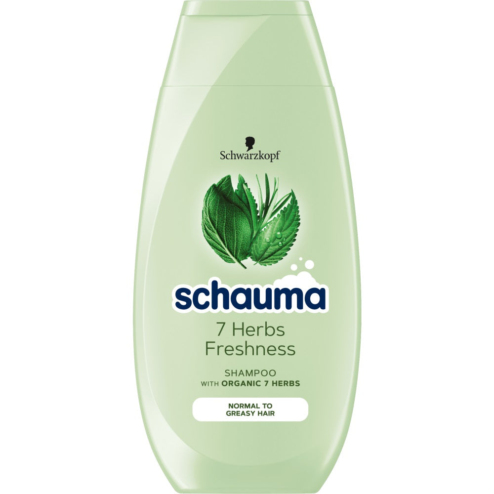 Schauma Шампунь 7 трав Свежесть для жирных и нормальных волос 250мл