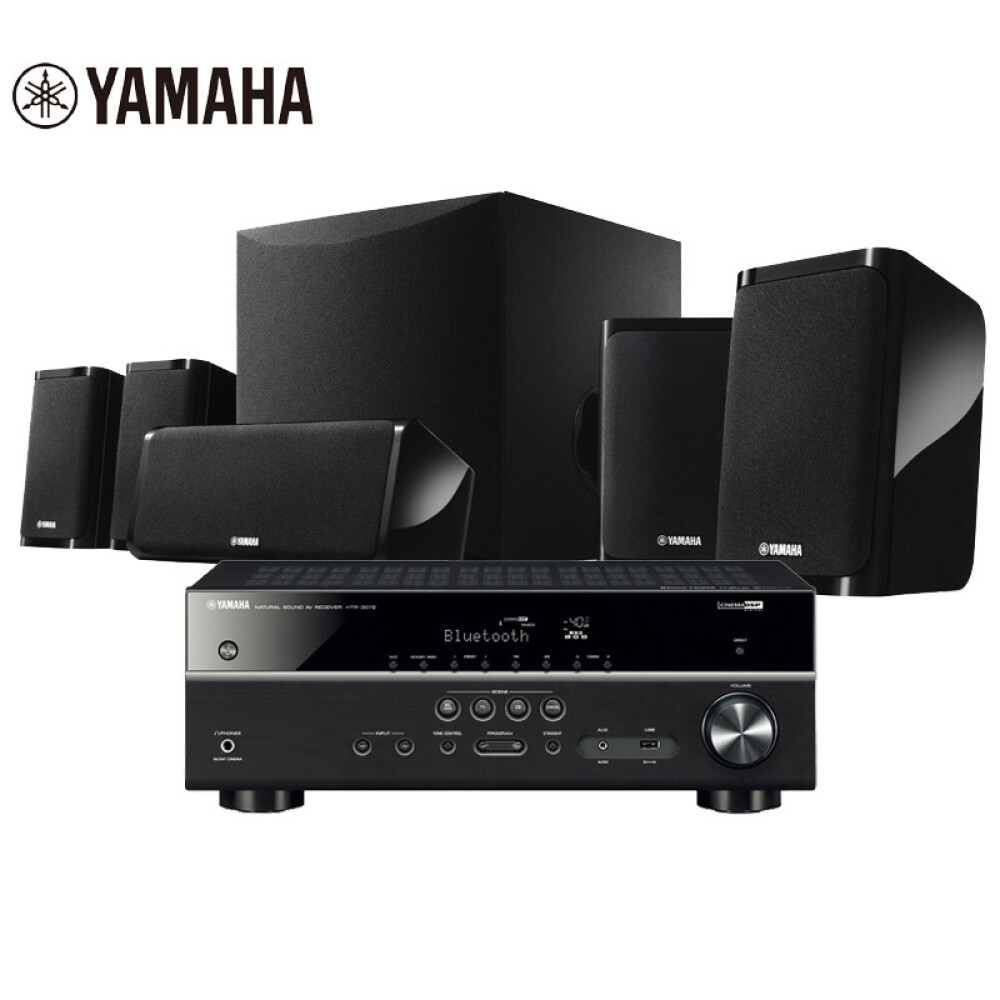 Домашний кинотеатр Yamaha HTR-3072+NS-P41 Dolby DTS Bluetooth ресивер av yamaha htr 3072