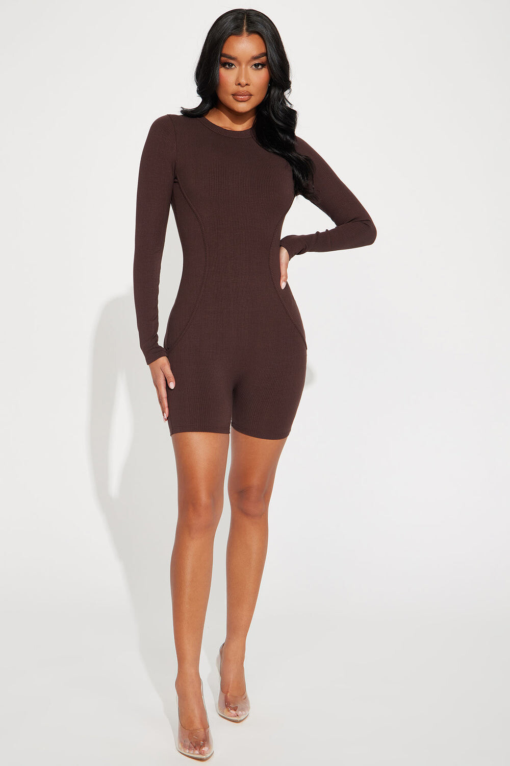 

Комбинезон Fashion Nova JP2310FN, шоколад