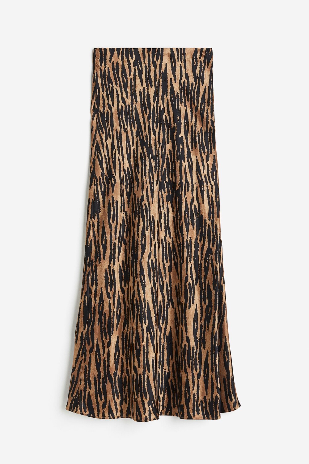 

Юбка H&M Satin Maxi, светло-коричневый