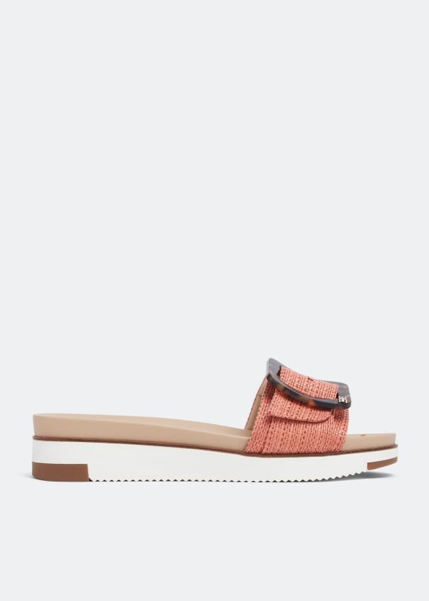 

Сандалии SAM EDELMAN Ariane slide sandals, розовый