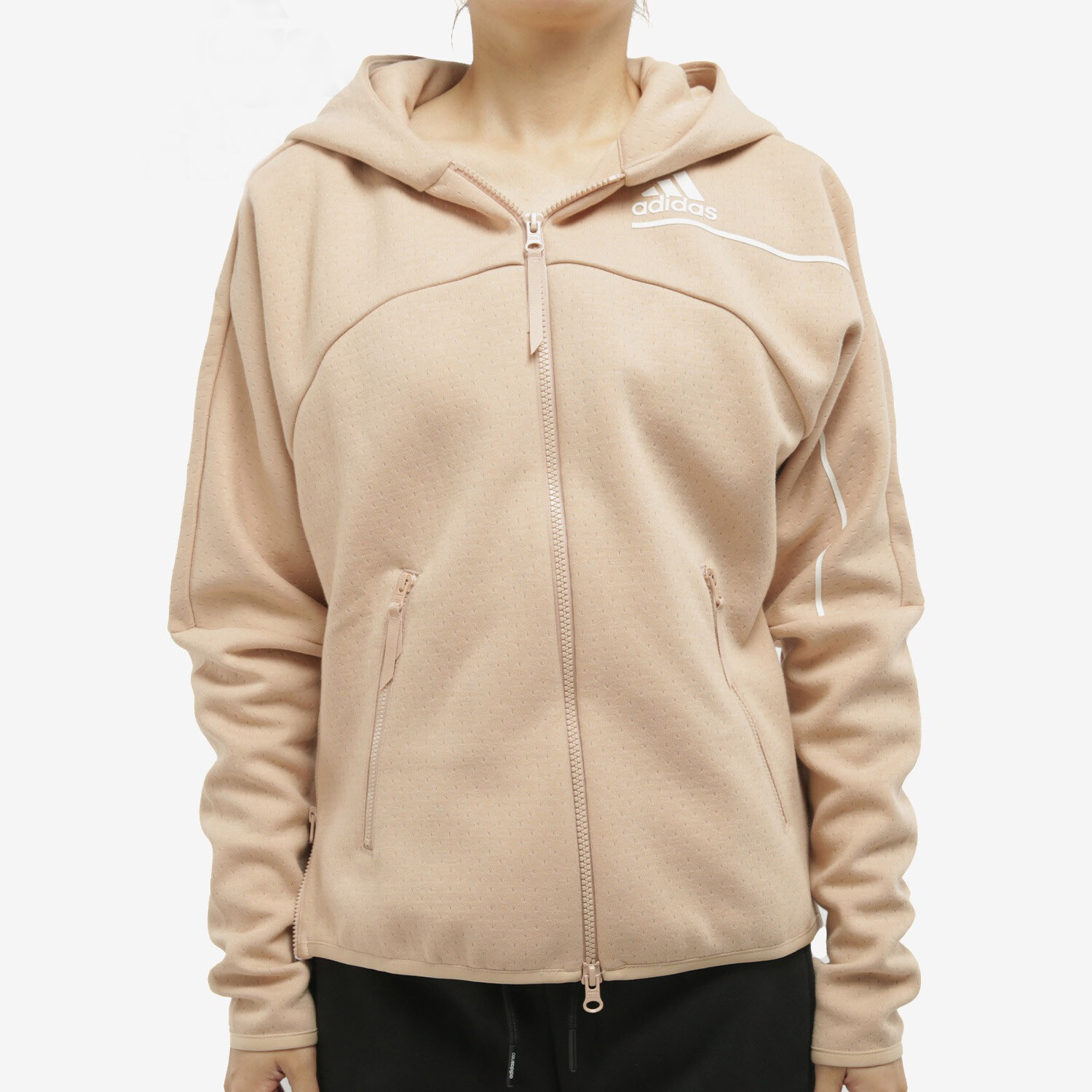 

Куртка Adidas Hooded Sports, бежевый