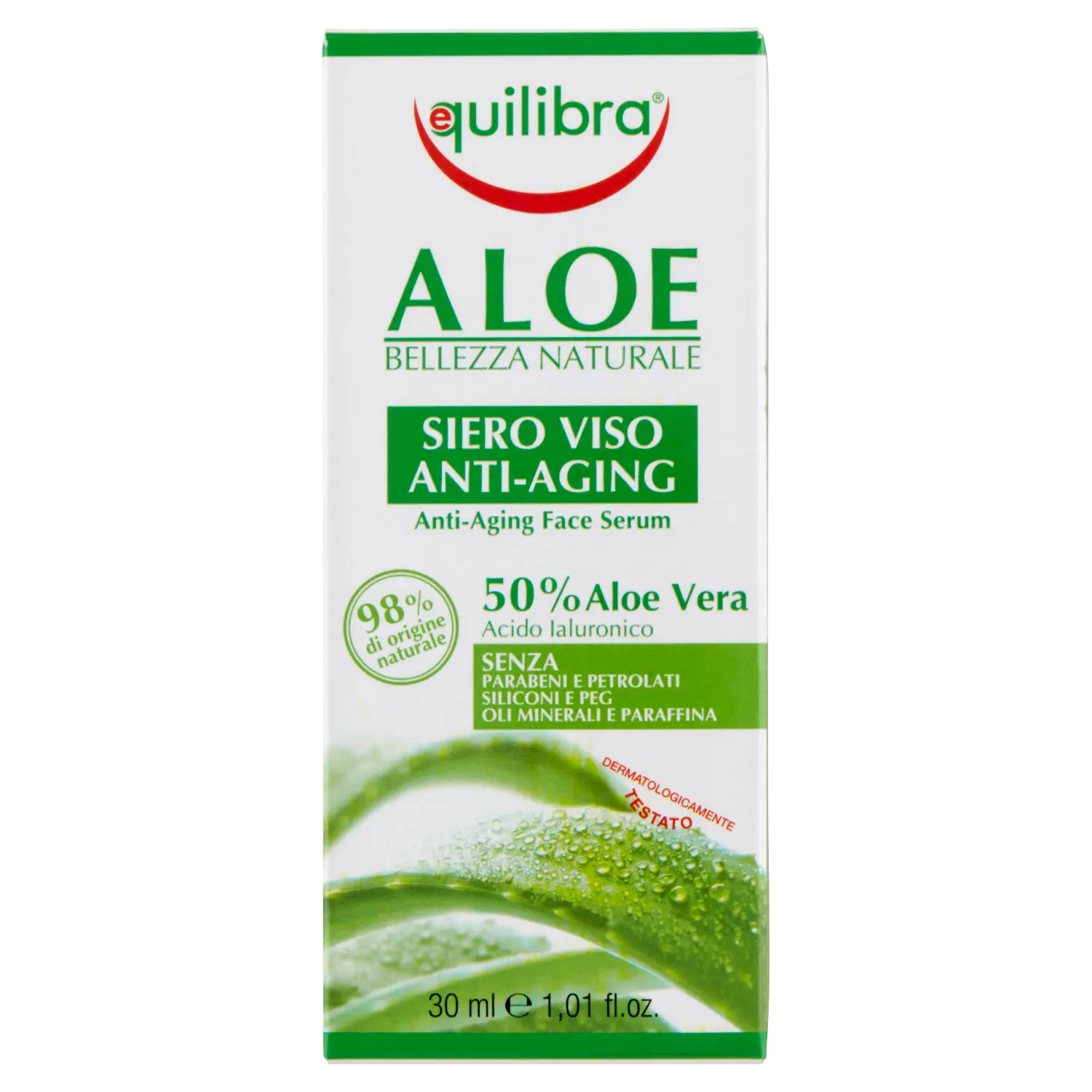 

Equilibra Aloe Антивозрастная сыворотка для лица, 30 мл