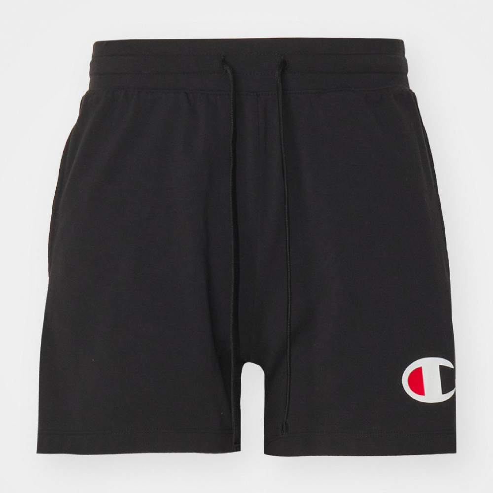 Шорты Champion Icons Shorts Big Logo, черный шорты men s jordan flying man logo shorts black dv5028 010 черный