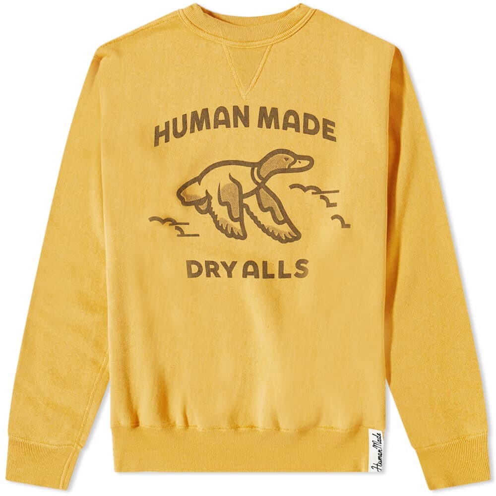 

Толстовка Human Made Duck Crew Sweat