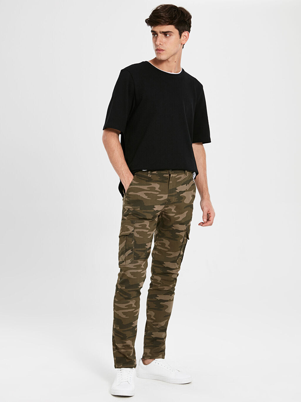 

Мужские брюки из габардина LCW Casual
