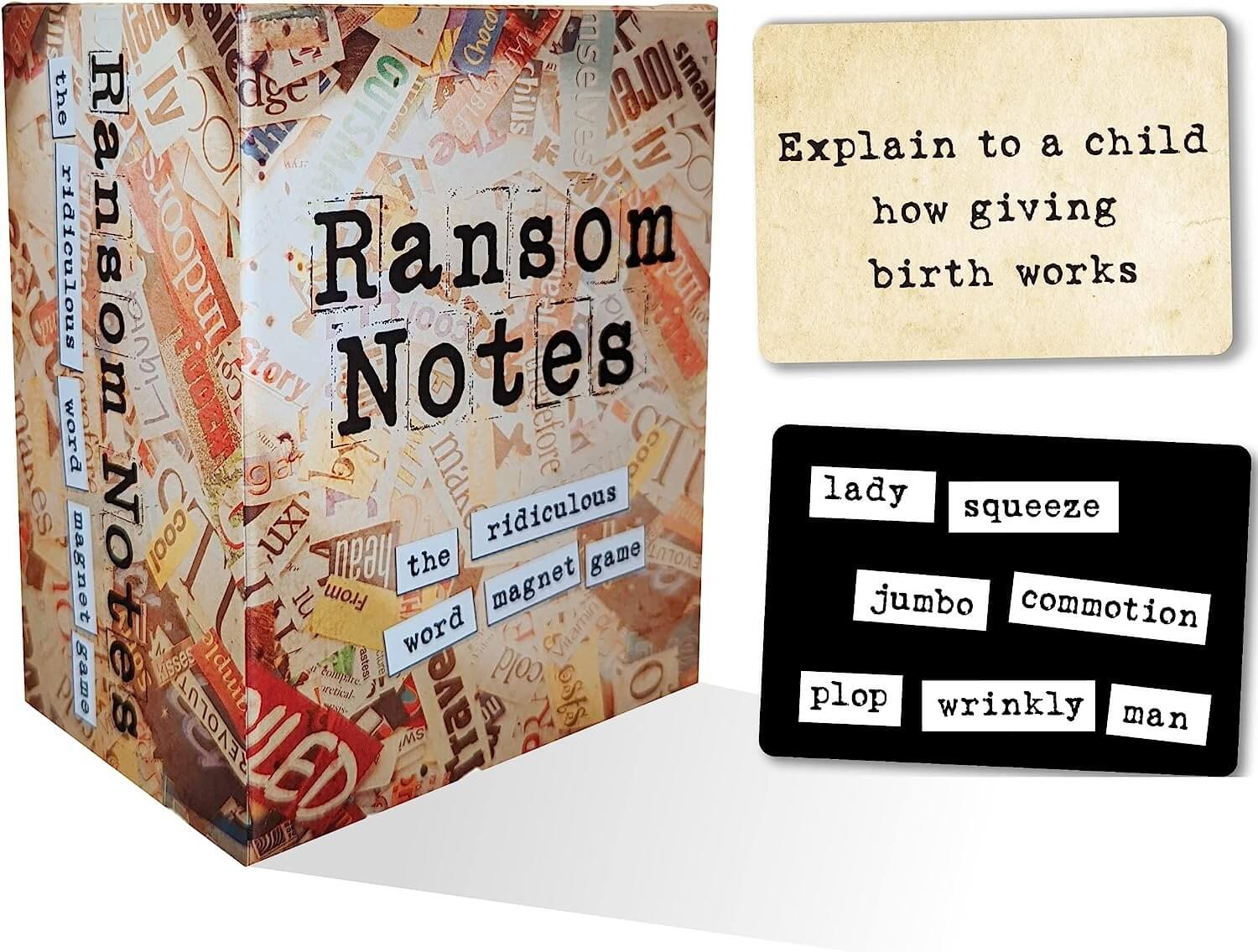 Настольная игра Very Special Games Ransom Notes: The Ridiculous Word Magnet  Party