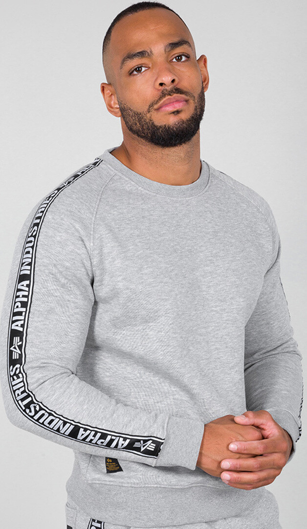 

Кофта Alpha Industries AI Tape, серый