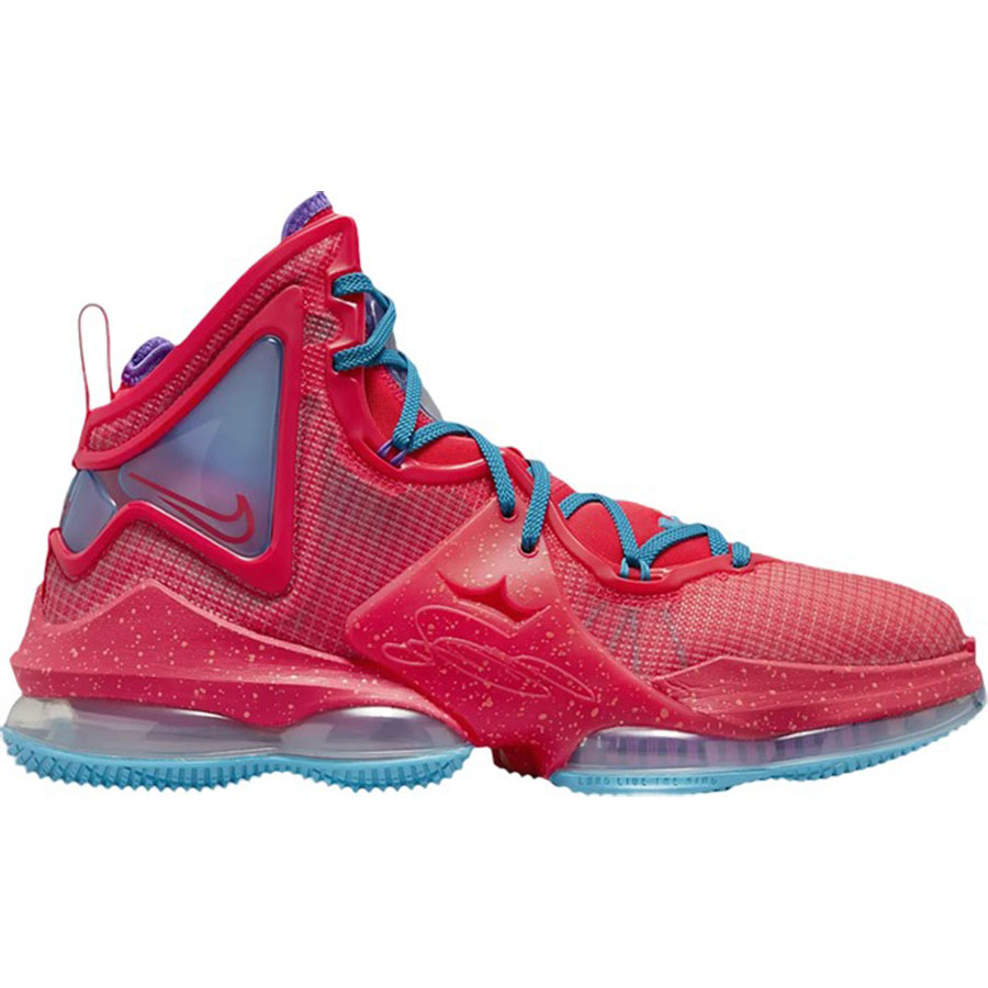 Кроссовки Nike LeBron 19 EP, красный/голубой кроссовки спортивные унисекс из сетчатого дышащего материала 46 дюймов