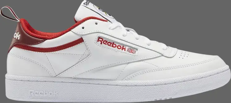 

Кроссовки club c 85 'white legacy red' Reebok, белый