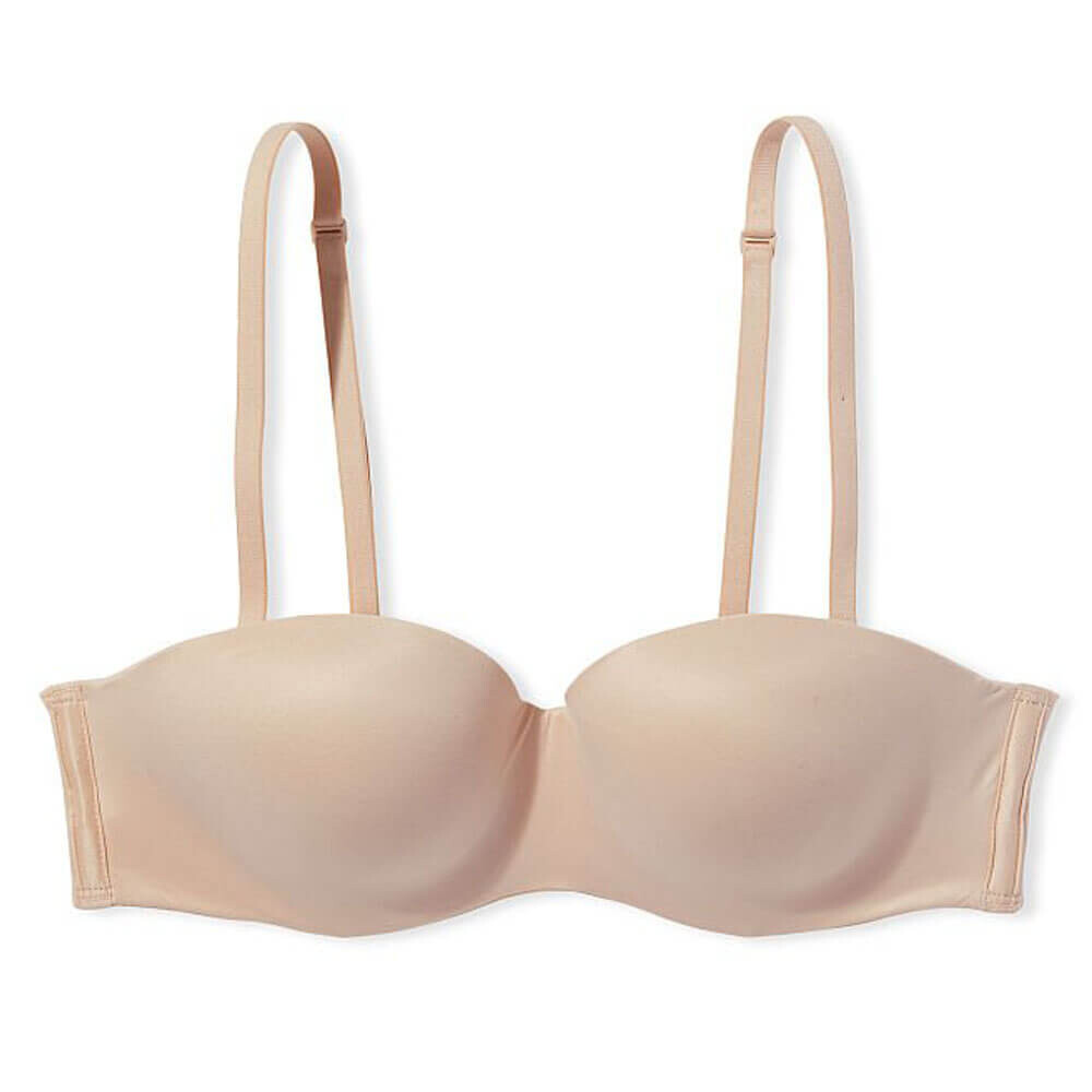

Бюстгальтер на легкой подкладке Victoria's Secret Body by Victoria Strapless, светло-бежевый